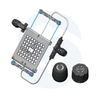 Ergonomic Seat 4D Lumbar Support PA+PVC+ABS Material Customised