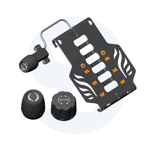 Gaming Ergonomics 4D Lumbar Support ABS PA Support Customisation
