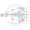 Gaming Ergonomics 4D Lumbar Support ABS PA Support Customisation